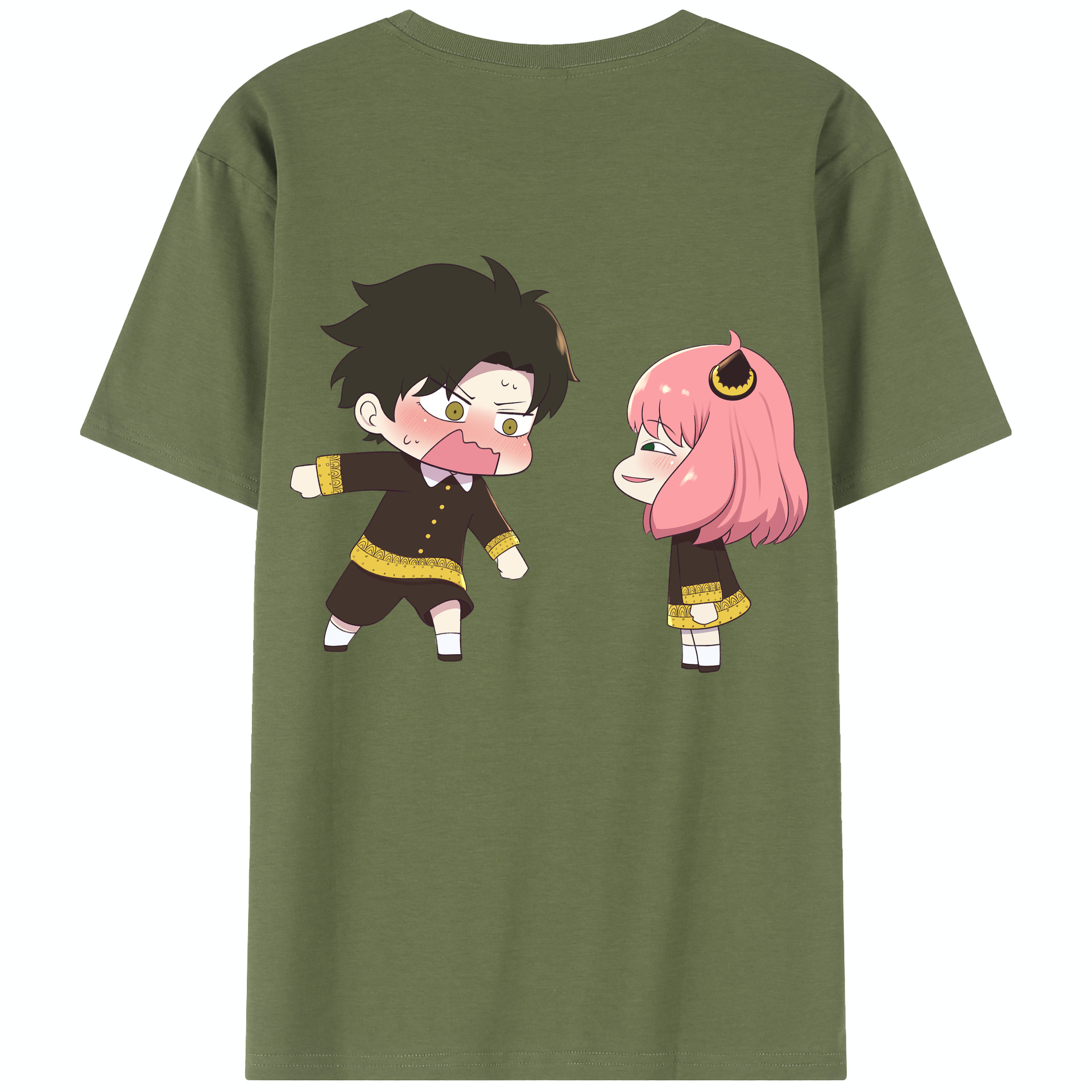 （画像用） SPY×FAMILY间谍家家酒 綿100％半袖Tシャツ（背面プリント）